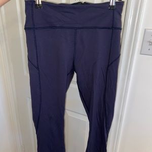 Lululemon Navy In Movement Leggings